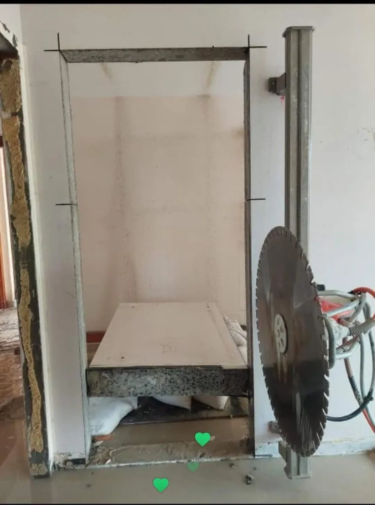 Concrete Door Opening Cutting services in Dubai UAE
